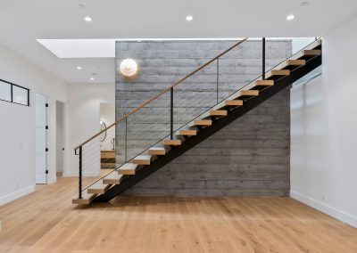 Linfield Oak House modern staircase